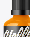 Glossy Spray Bottle Mockup