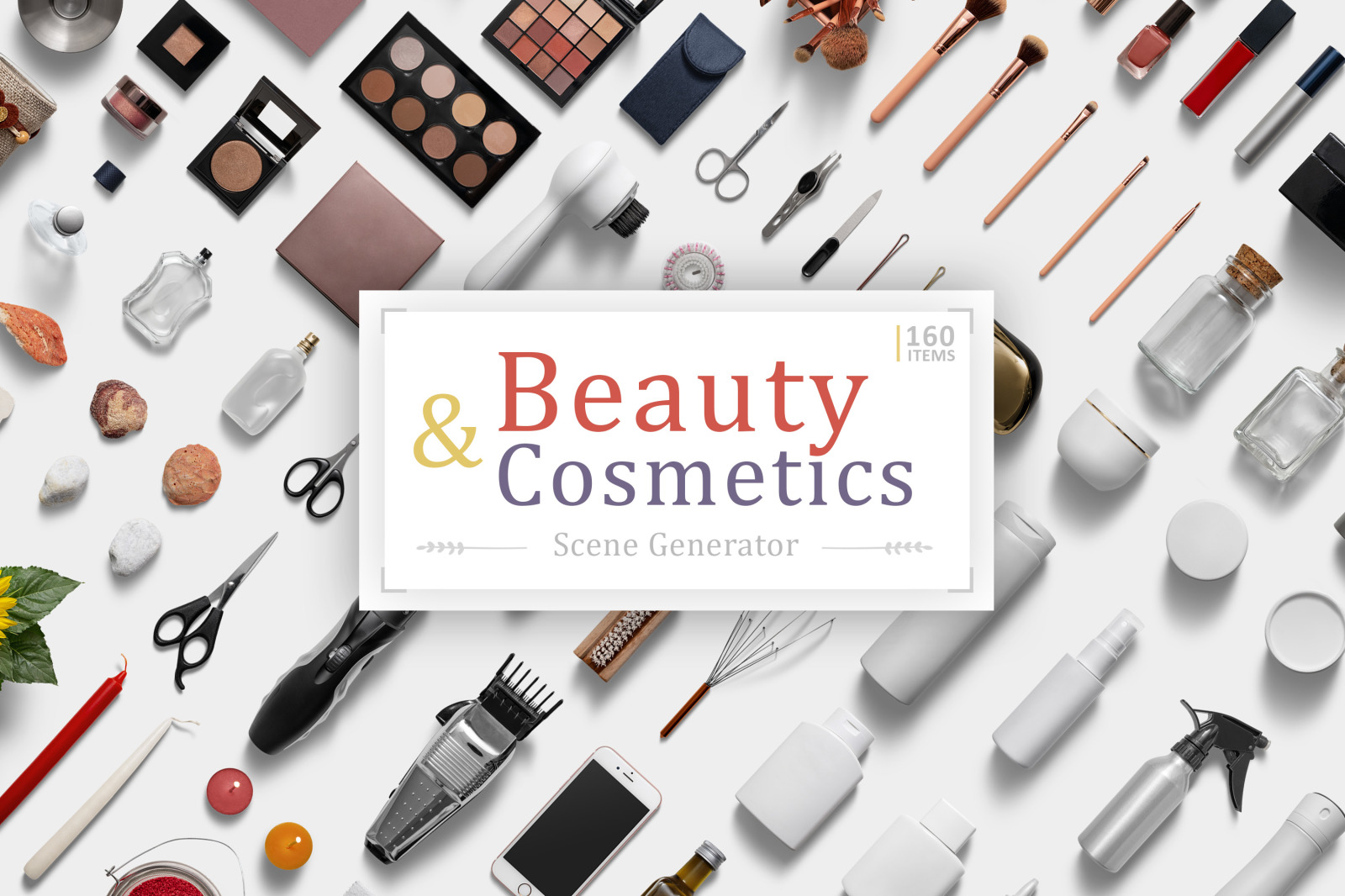 Beauty &amp; Cosmetics Scene Generator