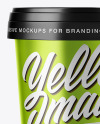 Metallized Ice Cream Cup Mockup