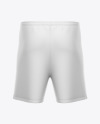 Men's Soccer Shorts Mockup