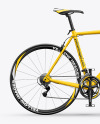 Road Universal Bicycle Mockup - Right Side View