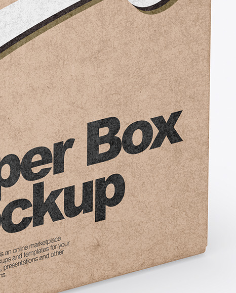 Kraft Box Mockup