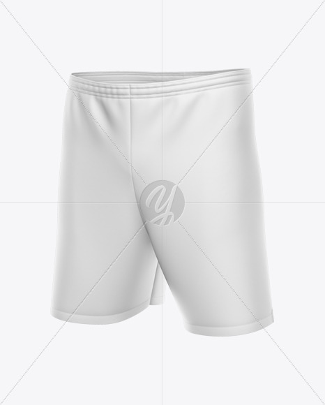 Men's Soccer Shorts Mockup