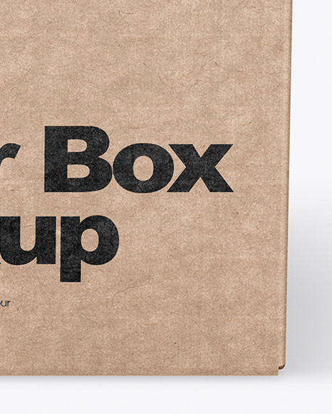 Kraft Box Mockup