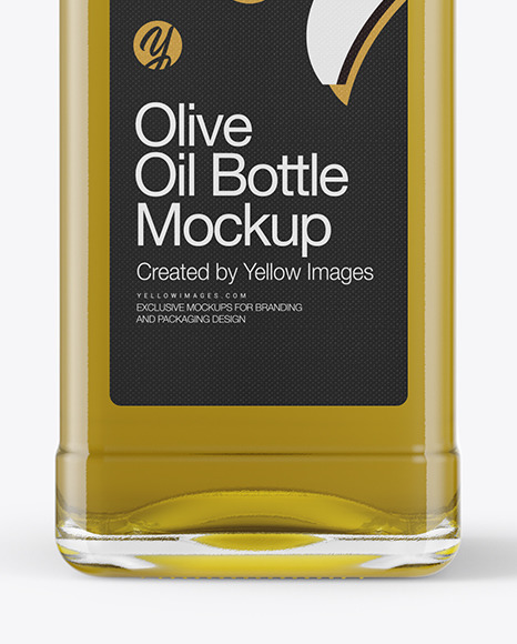 Olive Oil Bottle Mockup