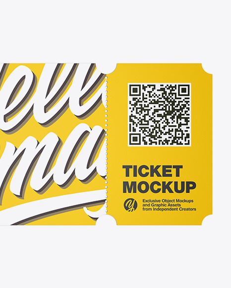 Ticket Mockup