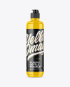 Glossy Plastic Bottle Mockup