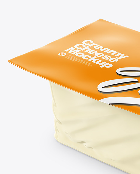 Cream Cheese Pack Mockup