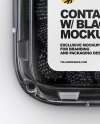 Container w/ Blackberry Mockup