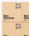 Kraft Boxes Mockup