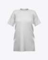 Women's Baggy T-Shirt Mockup