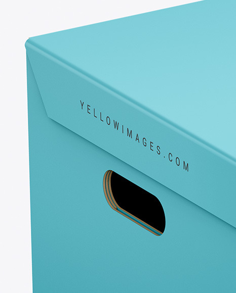 Paper Box Mockup