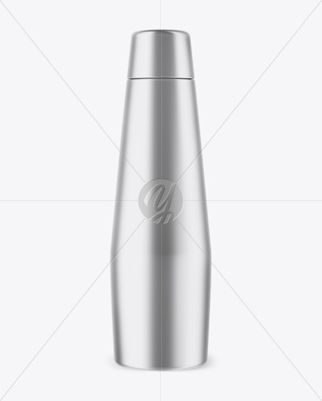 Metallic Bottle Mockup