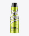 Metallic Bottle Mockup