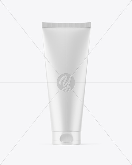 Matte Cosmetic Tube Mockup