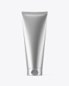 Metallic Cosmetic Tube Mockup