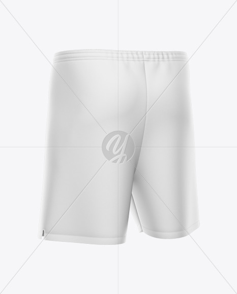 Men's Soccer Shorts Mockup