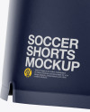 Men&#039;s Soccer Shorts Mockup