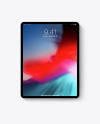 Silver IPad Pro Mockup