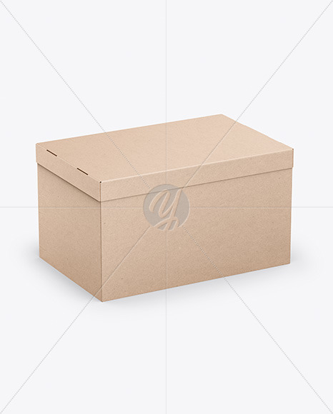 Kraft Box Mockup Kraft Box Mockup