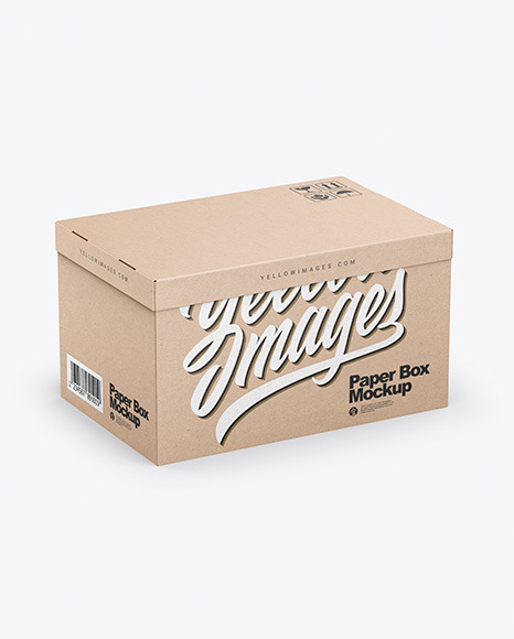 Kraft Box Mockup