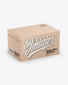 Kraft Box Mockup Kraft Box Mockup