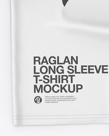 Men’s Long Sleeve T-Shirt Mockup