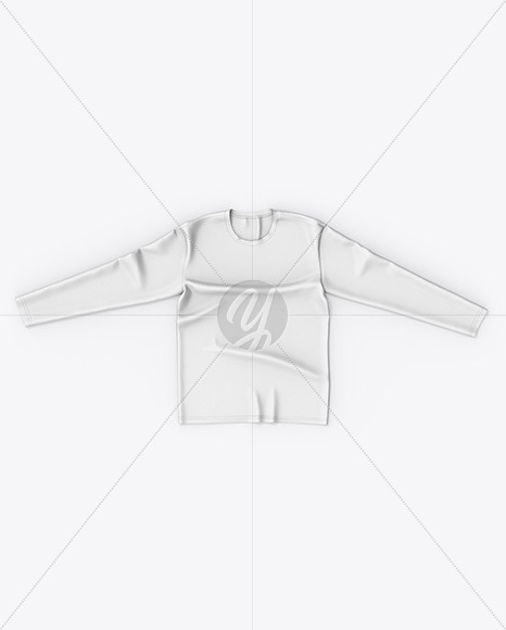 Men’s Long Sleeve T-Shirt Mockup