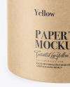 Kraft Paper Tube Mockup