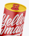 Two Matte Cans Mockup