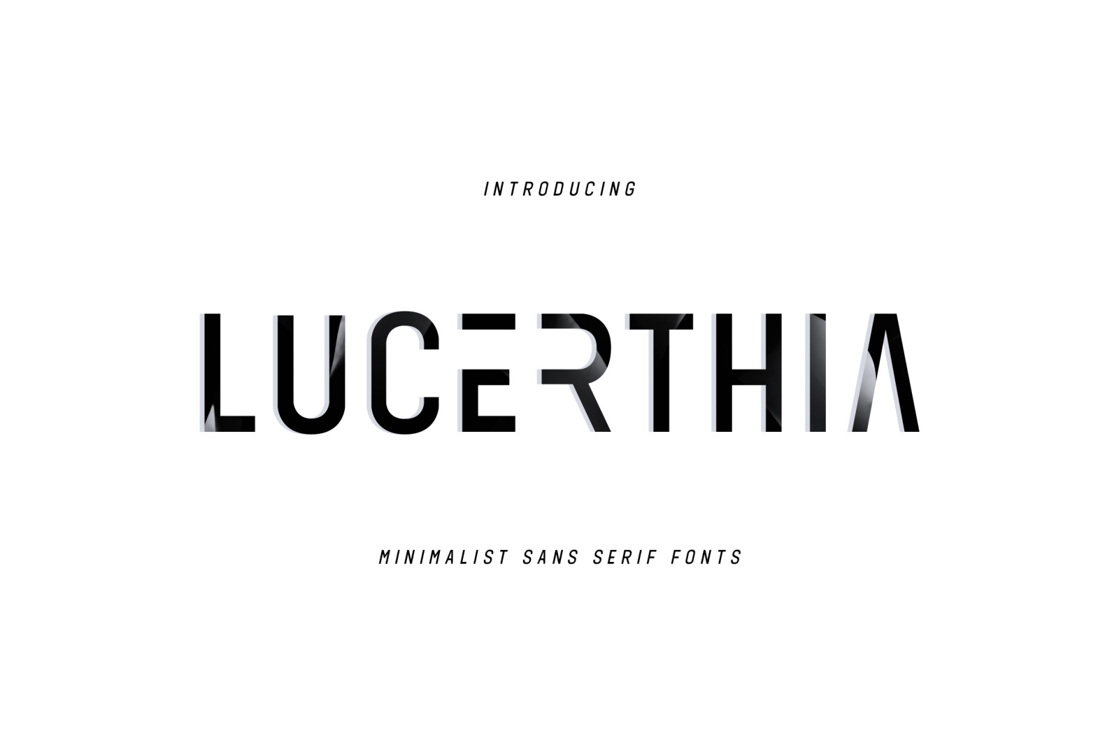 LUCRETHIA - Minimal Sans Serif Fonts