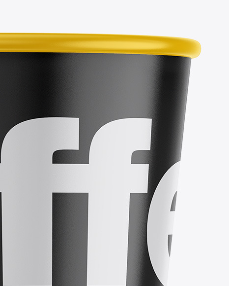 Glossy Coffee Cup Mockup