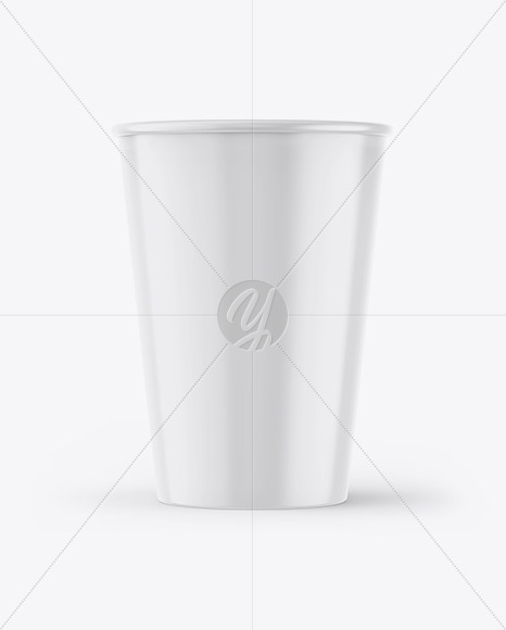 Glossy Coffee Cup Mockup