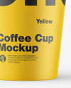 Paper Coffee Cup Mockup