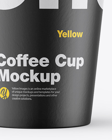 Paper Coffee Cup Mockup