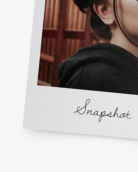 Textured Snapshot Mockup