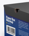 Paper Box Mockup