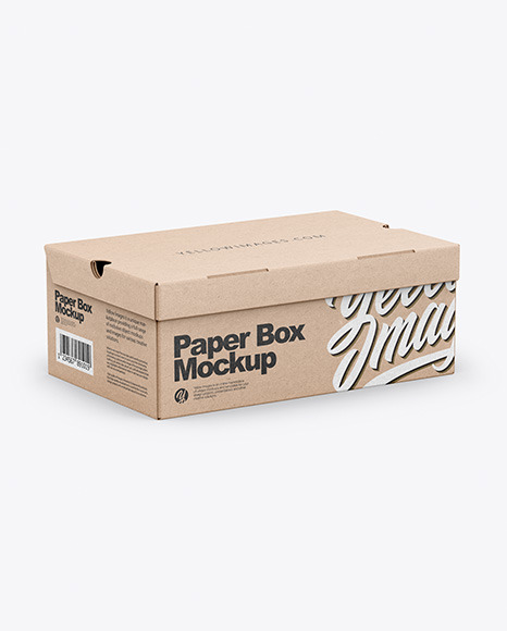 Kraft Box Mockup