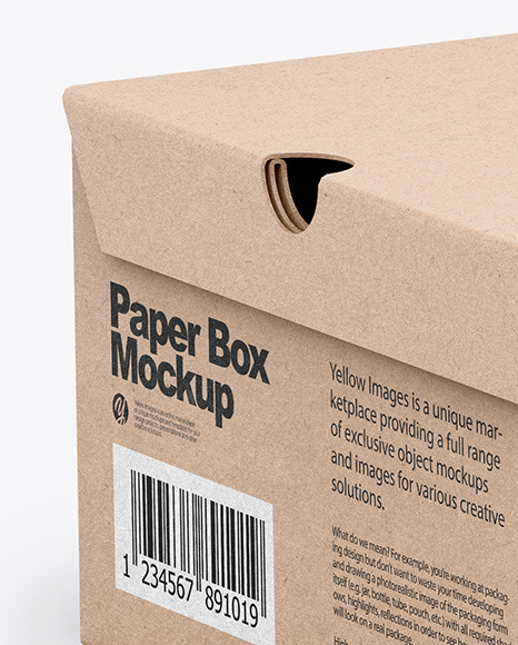 Kraft Box Mockup