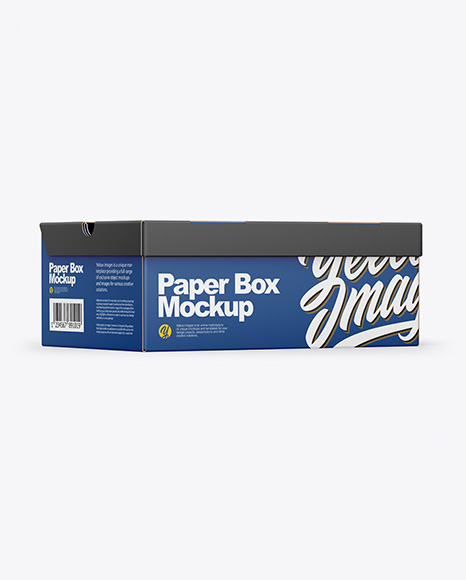Paper Box Mockup - Carton box
