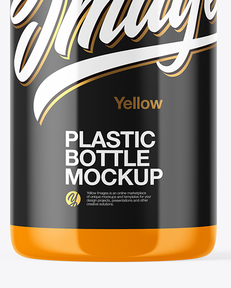 Glossy Pump Bottle Mockup