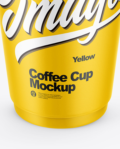 Paper Coffee Cup Mockup