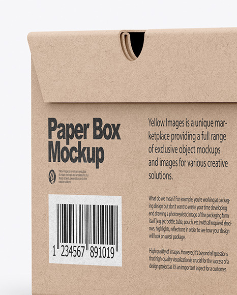 Kraft Box Mockup