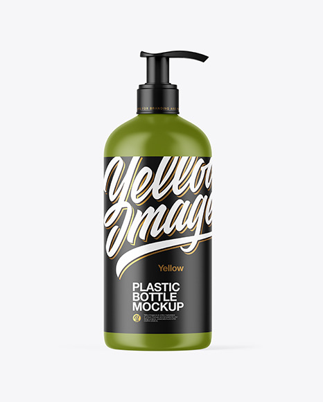 Matte Bottle Mockup