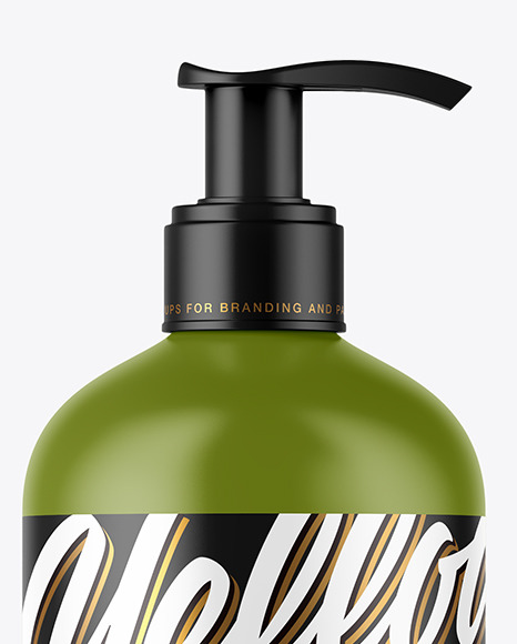 Matte Bottle Mockup