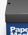 Paper Box Mockup