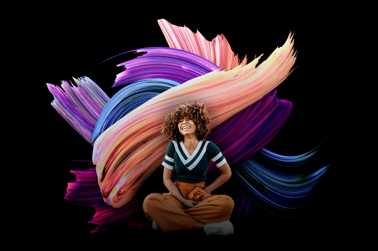 Vibrant Paint Strokes Vibrant Paint Strokes