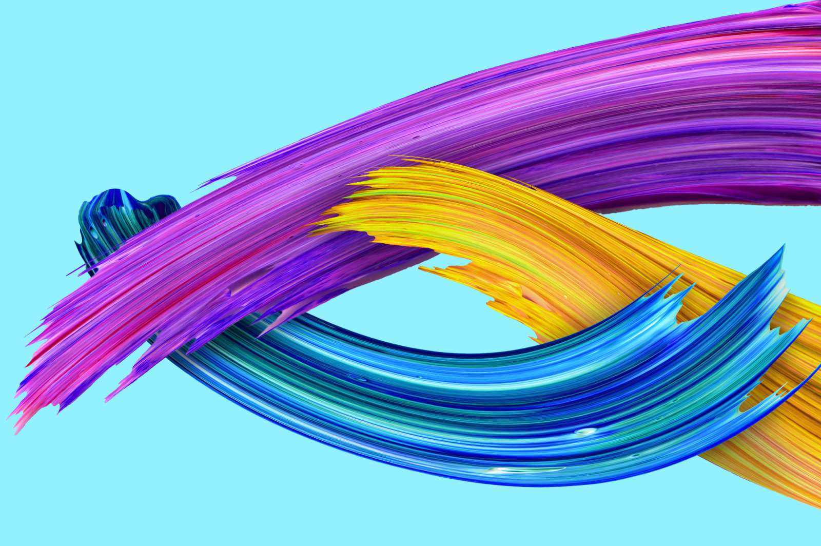 Vibrant Paint Strokes Vibrant Paint Strokes