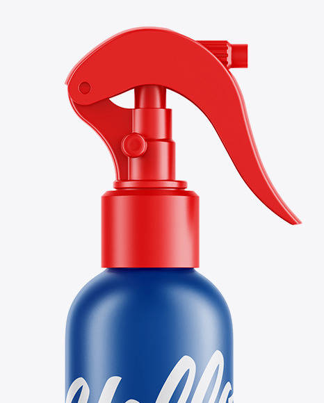 Matte Sprayer Bottle Mockup