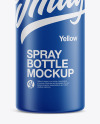 Matte Sprayer Bottle Mockup